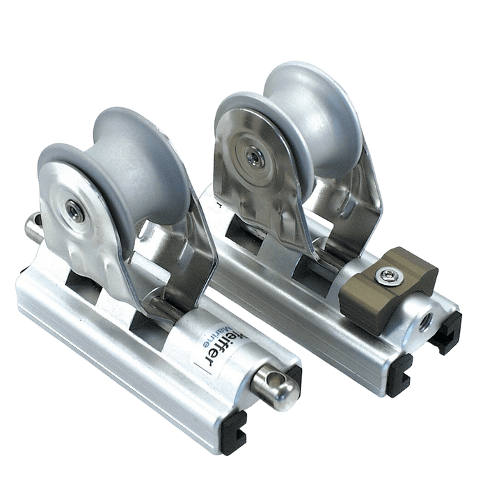Pfeiffer Genuaschlitten 25 mm silber mit Gleitlager