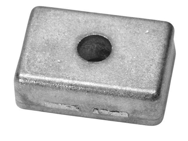 Quicksilver-Anode quadratisch Aluminium