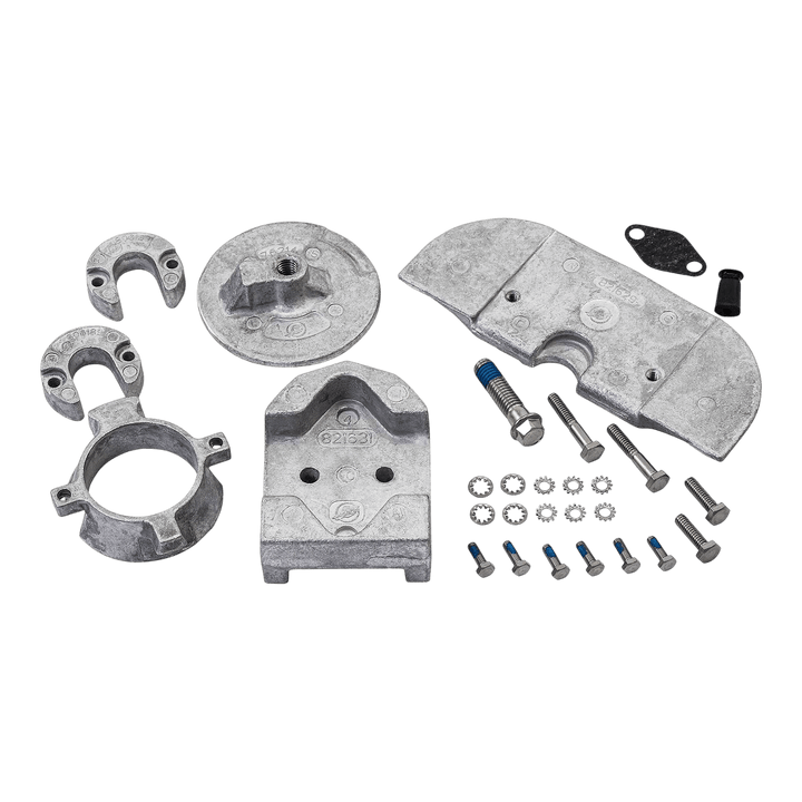 Quicksilver 888756Q03 Aluminium-Anodensatz für Mercruiser Alpha One Gen II