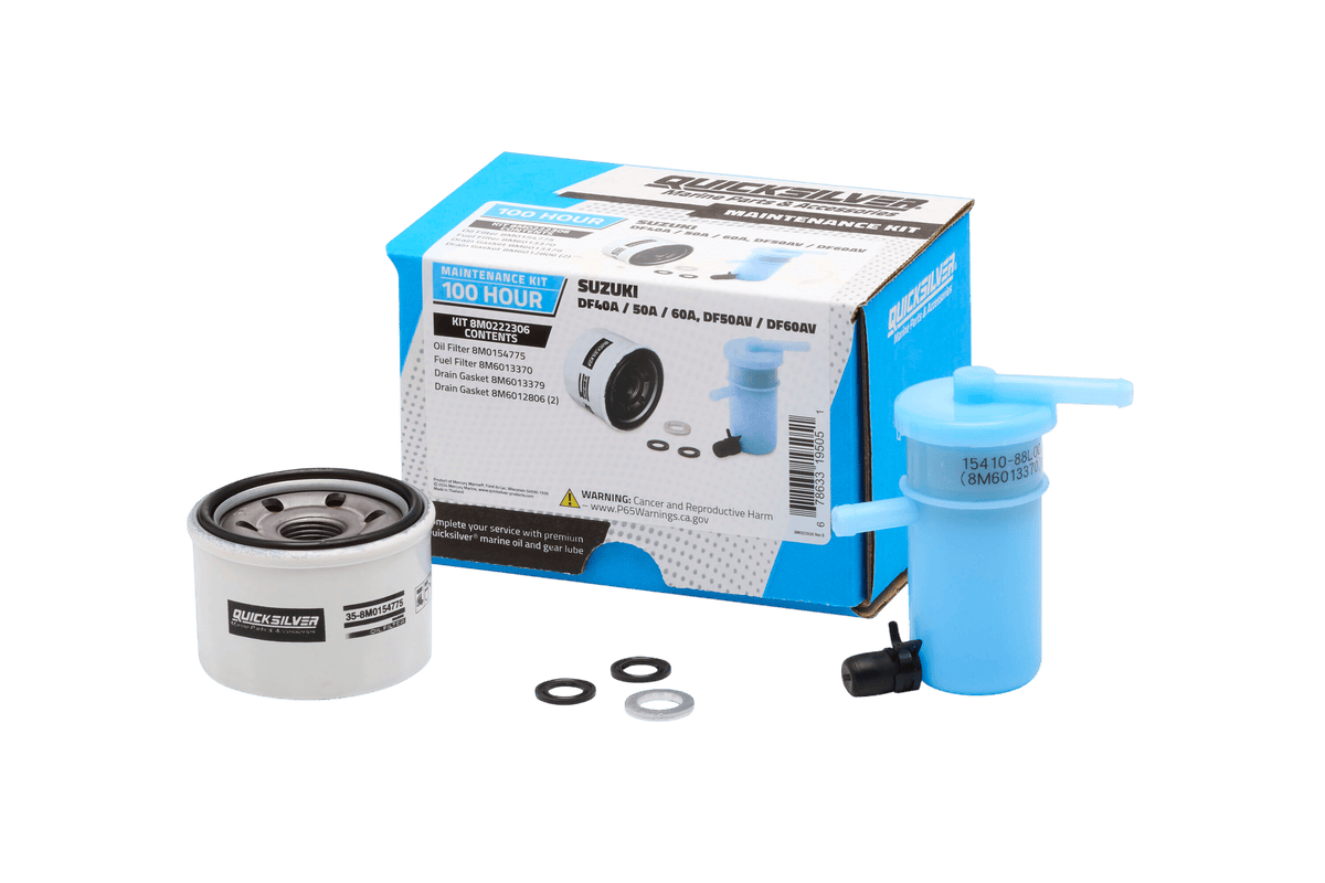 Quicksilver Wartungskit Suzuki DF40A/50A/60A und DF50AV/DF60AV – 8M0222306