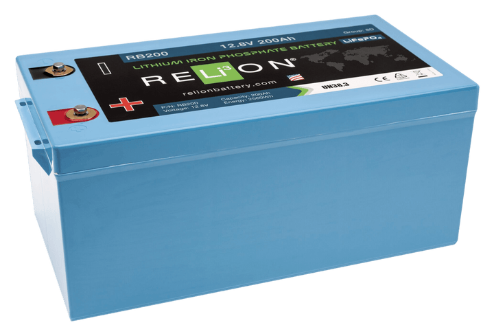 RELiON Lithium-Akku LiFePO4 12,8 V 200 Ah