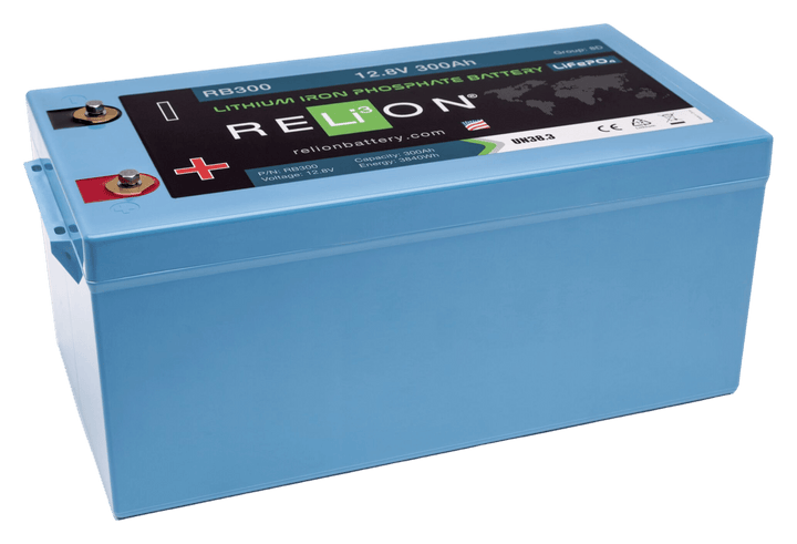 RELiON Lithium-Akku LiFePO4 12,8 V 300 Ah