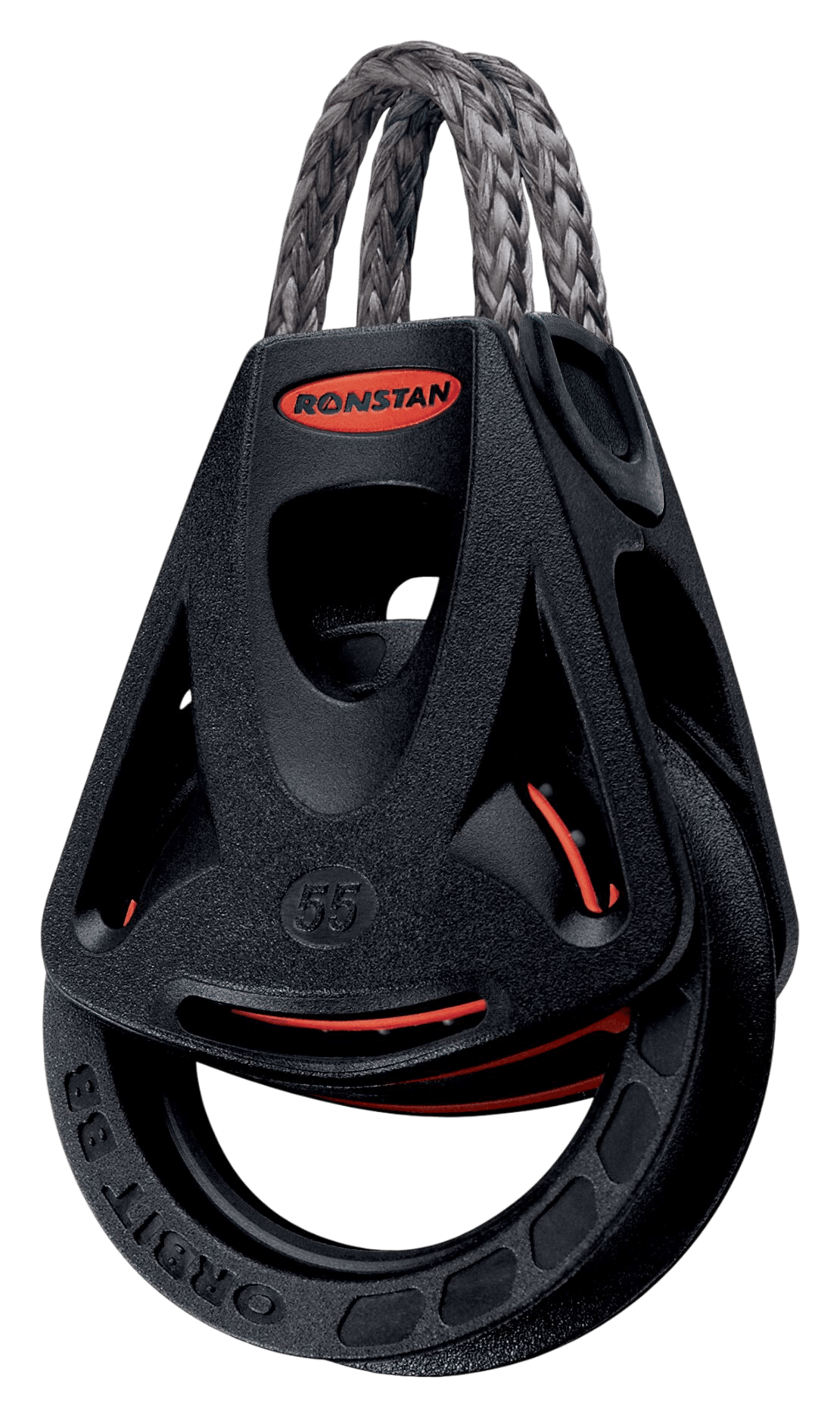 Ronstan Serie 40 kugelgelagerter Einfachblock mit drehbarem Kopf RF45101