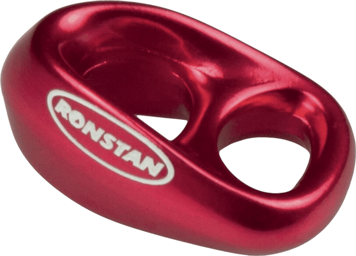 Ronstan RF8080r-2 Shock-Blöcke Set 5 mm Leine 6 mm Band rot