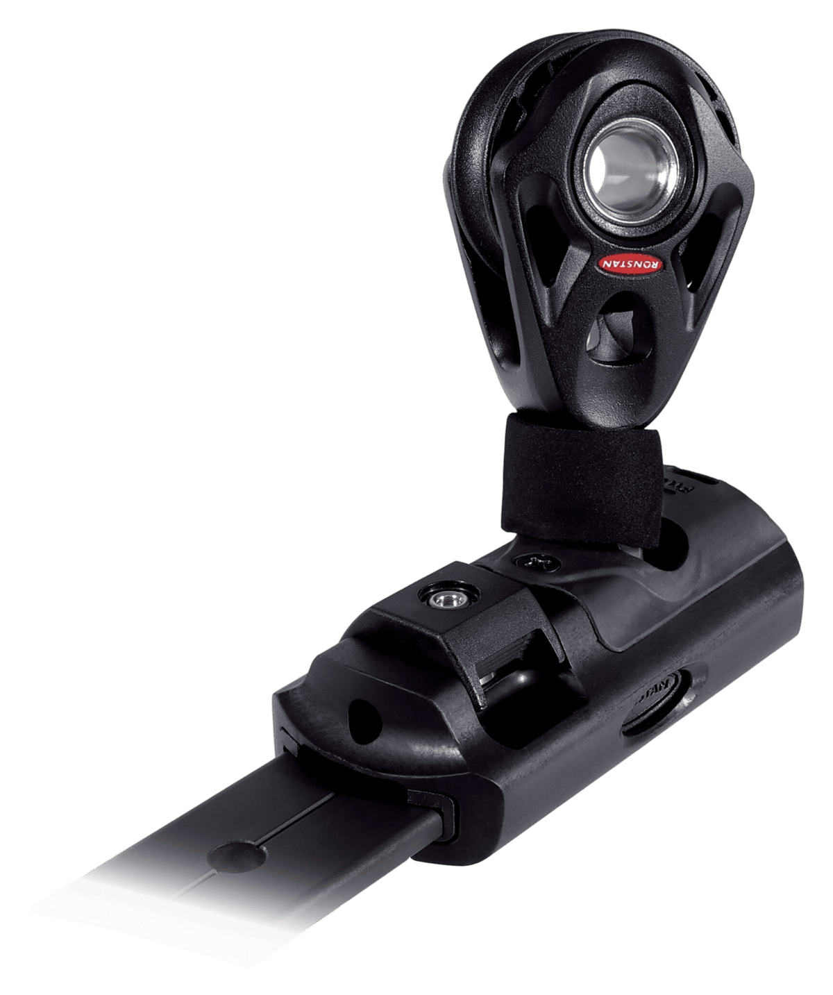 Ronstan T-Schienengleiter S32 mit Umlenkrolle S45 und Bolzenstopp RC73235