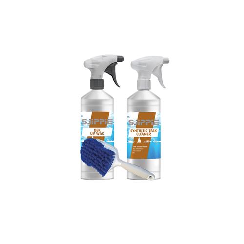Sjippie pakket synthetic teak en dek UV wax HWB