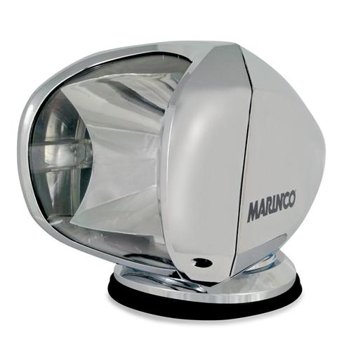 Marinco Scheinwerfer 100W 12V/24V Chrom inkl. Fernbedienung SPLR-2