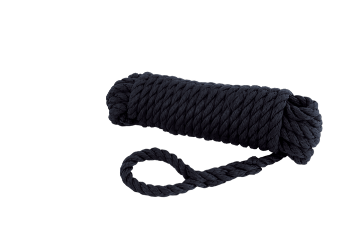 Talamex Fenderleine Polypropylen – 8 mm × 2,5 m – marineblau – 2 Stück