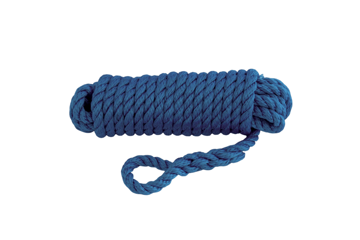 Talamex Fenderleine Polypropylen – 10 mm × 2,5 m – blau – 2 Stück