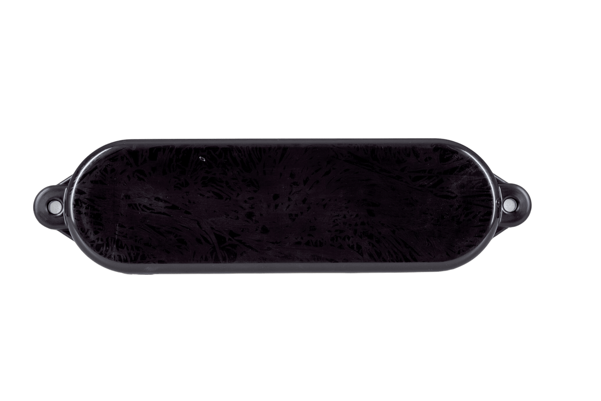 Talamex Flachfender schwarz 45 x 12 x 6 cm