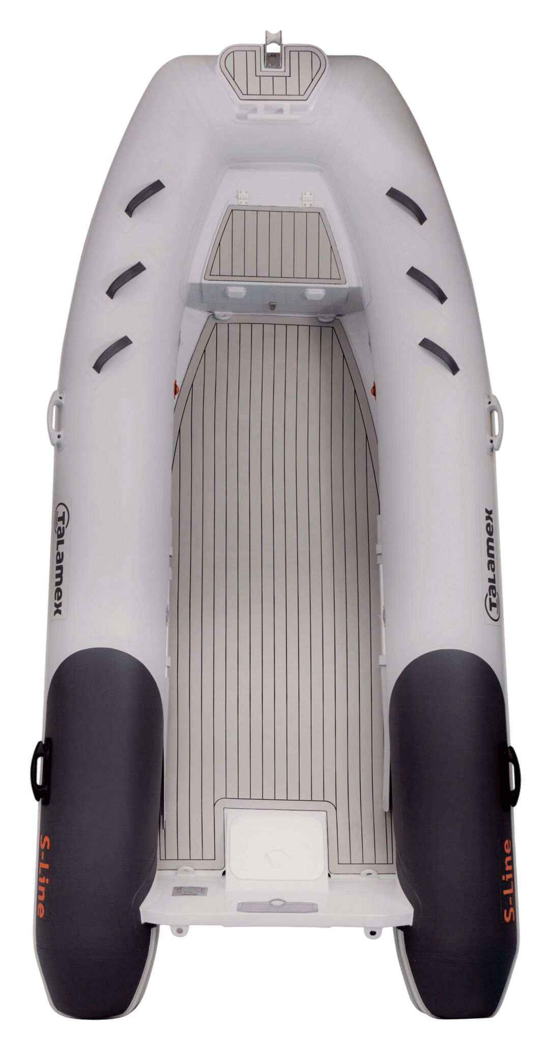 Talamex S-Line Alu-RIB 380 nebelgrau inklusive Konsole SLN380