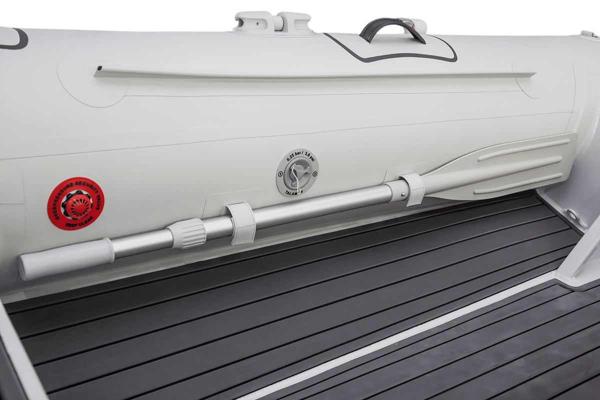 Talamex S-Line Alu-RIB 290 nebelgrau SLN290