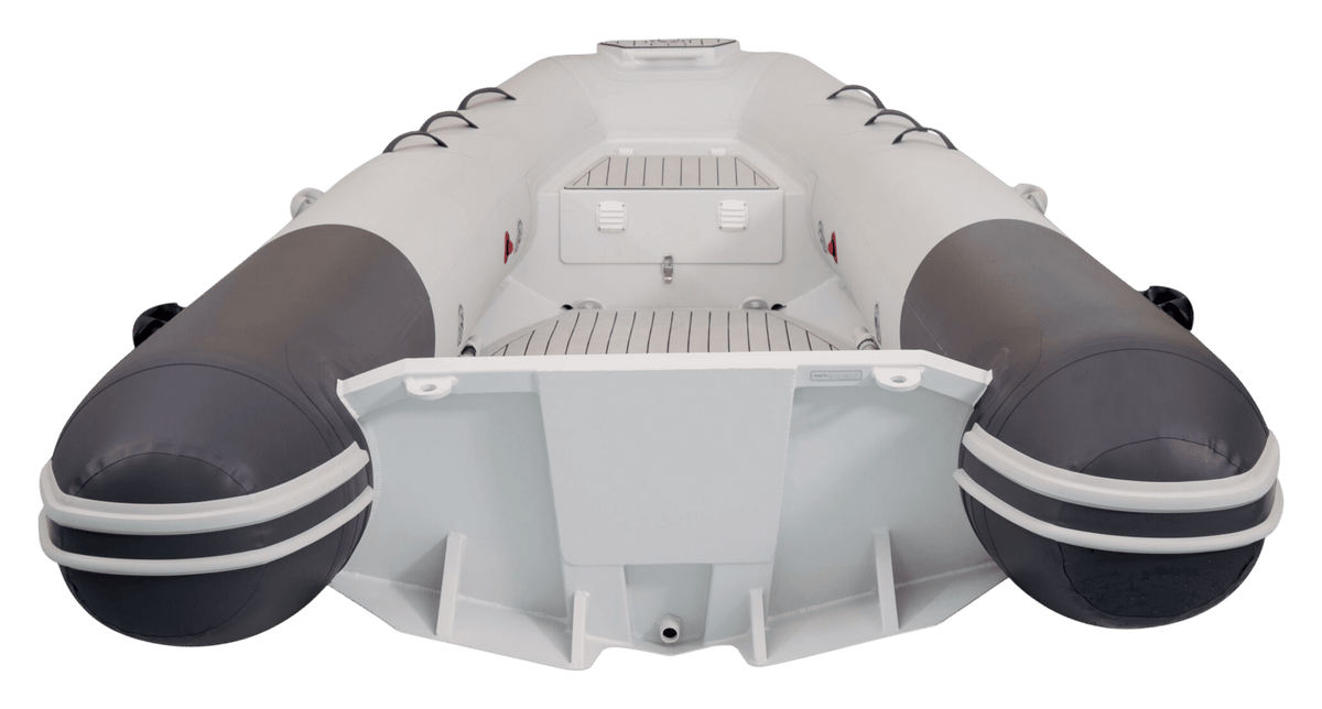 Talamex S-Line Alu-RIB 380 nebelgrau inklusive Konsole SLN380