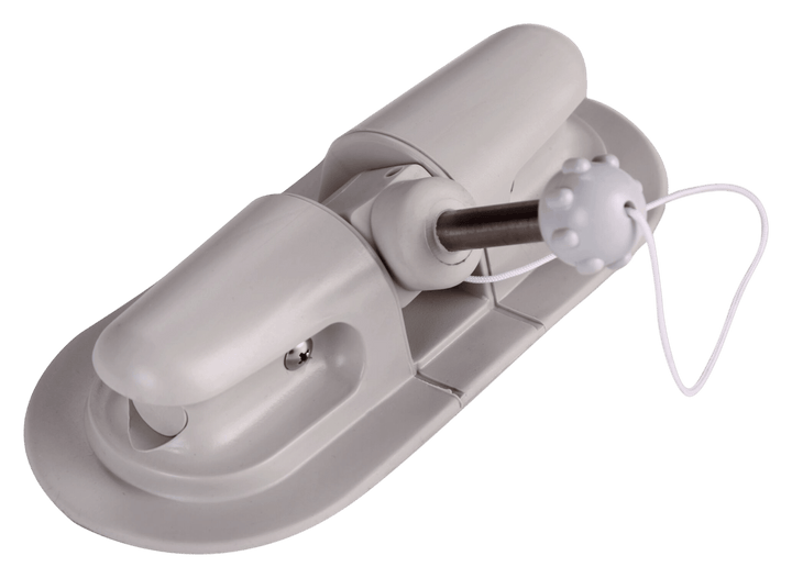 Talamex Klebehalterung mit Ruderdolle Comfortline grau