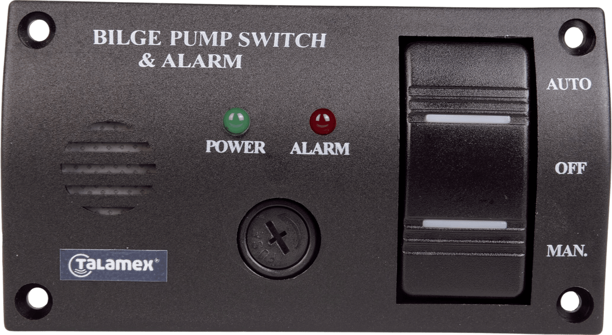 Talamex Bilgenpumpen-Bedienpanel 119 x 68,5 mm