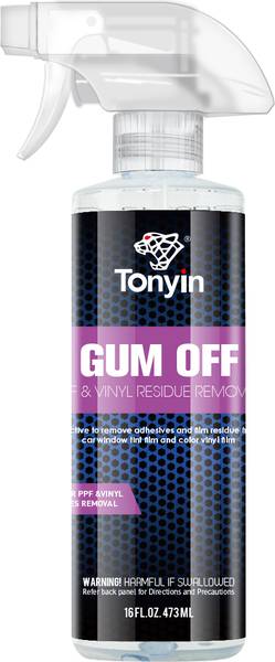 Tonyin Gum Off – Entferner für PPF- & Vinyl-Rückstände – 473 ml