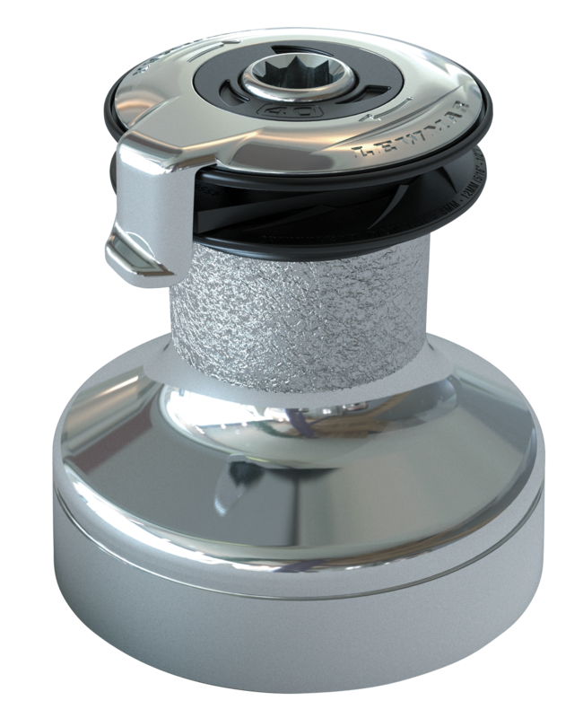 Lewmar 45ST EVO Self-Tailing-Winsch, verchromt