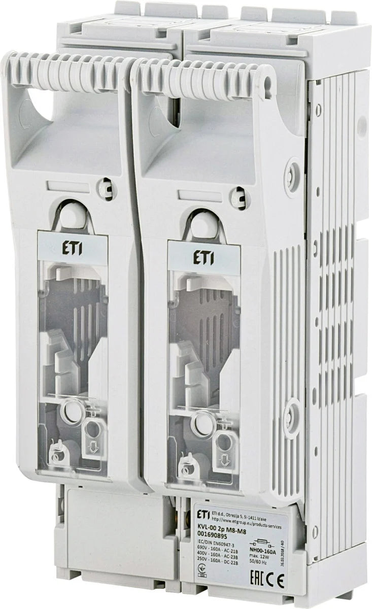 Meszekeringhouder KVL-00 2P M8-M8