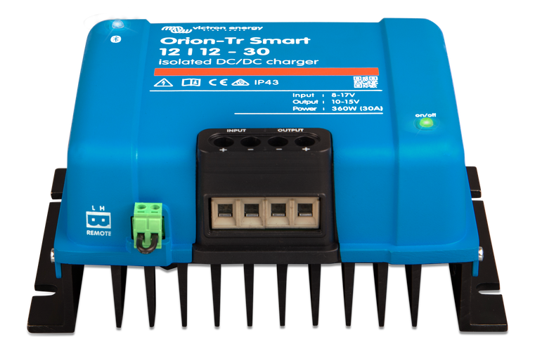 Victron Orion-Tr Smart 24/12-30A (360W) geïsoleerd DC-DC-acculader – afbeelding 3