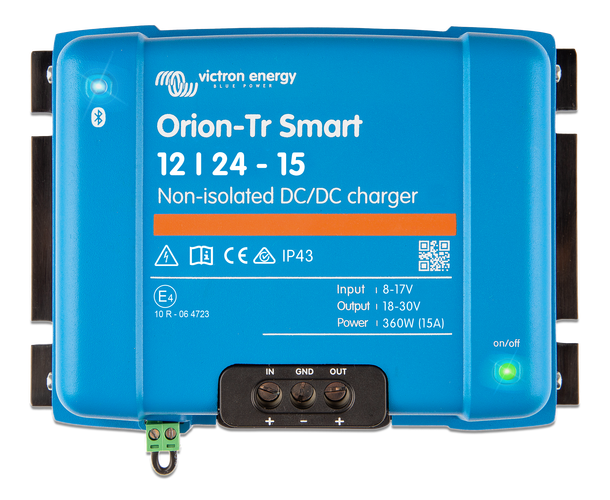 Victron Orion-Tr Smart DC-DC-Ladegerät 12/24-15A 360W nicht isoliert