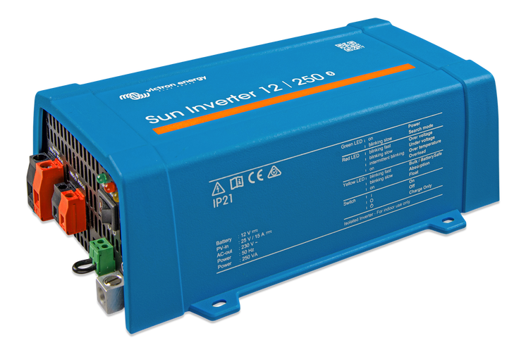 Victron Sun omvormers 12/24V 250W IEC – afbeelding 2