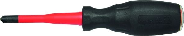 Intercable Schraubendreher Kombi Pozidriv/Schlitz PZ1x80 SLIM VDE 1000V