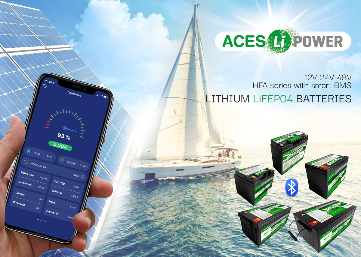 Aces Lithium accu 24V 200Ah (met CAN-bus) – afbeelding 2