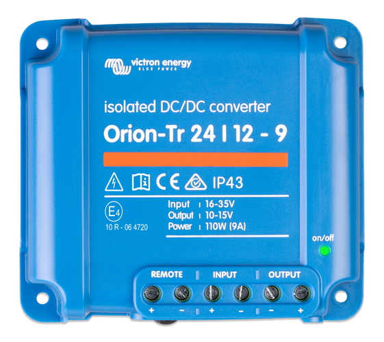Victron Orion-Tr 24/12-9A 110W Spannungswandler isoliert