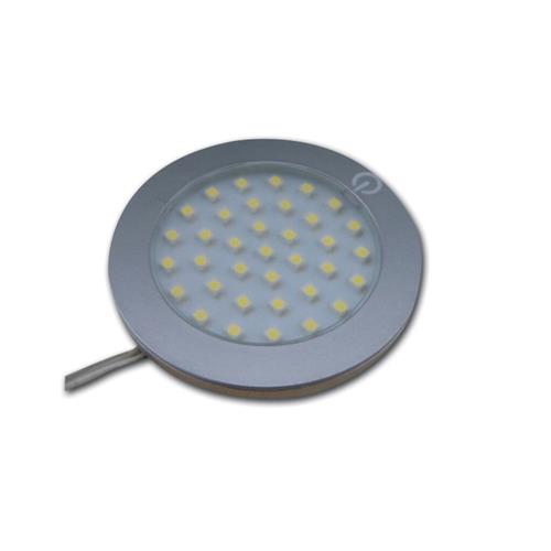 Hollex LED spot metaal 12-24V 2,8W warm wit ø68mm