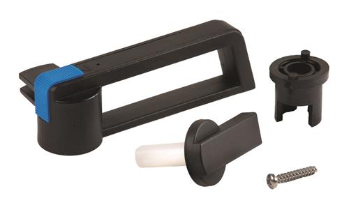 Gebo handgreepset rechts voor 10 en 15mm acrylaat