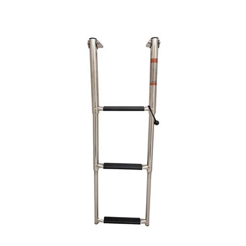 Hollex Teleskop-Badeleiter Edelstahl 316 3-stufig