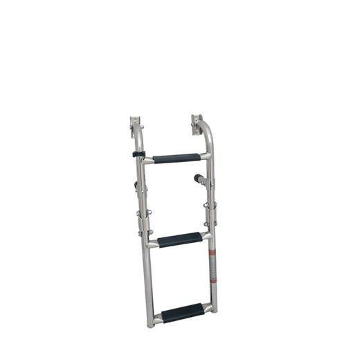 Hollex uitklapbare zwemtrap rvs316 1+2 treden