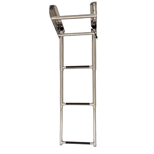 Hollex Teleskop-Badeleiter Edelstahl 316 3-stufig
