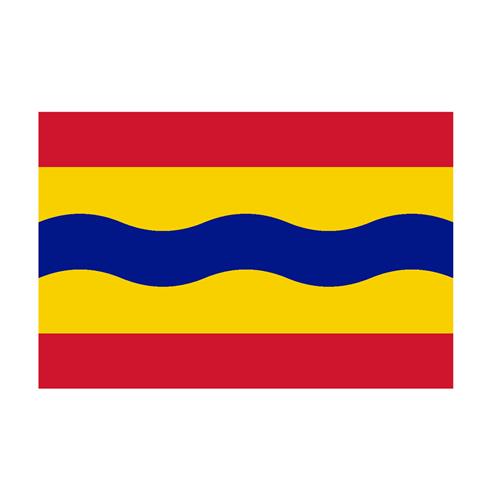 Hollex Provinzflagge Overijssel 20x30cm