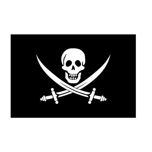 Hollex Piratenflagge 30x45cm