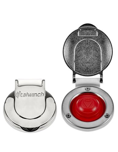MZ Electronic Fußschalter Edelstahl wasserdicht UP