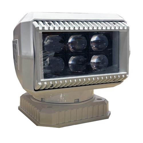 Hollex LED-Suchscheinwerfer 60W weiß mit Fernbedienung - Schraubmontage