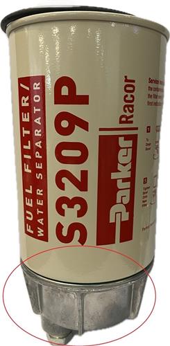 Racor Filterelement S3209 für 1781/Metallschale