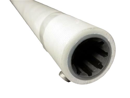 Exalto GFK-Wellenanlage L=1200mm mit Gummilager Welle ø50mm