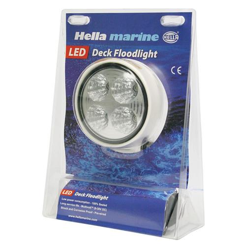 Hella Mega Beam werklamp LED 12/24V wit RETRO