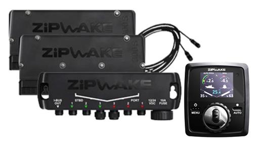 Zipwake Serie 300S Straight Kit Box Trimmsystem