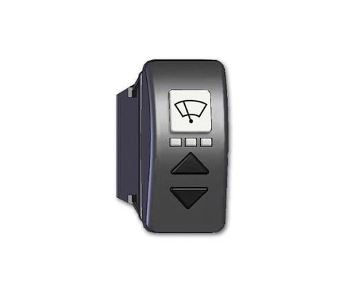 EWT schakelaar 12/24V bedraad voor 2 wissers