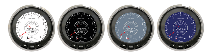 Wema Multifunktionsdisplay rund 3" NMEA2000