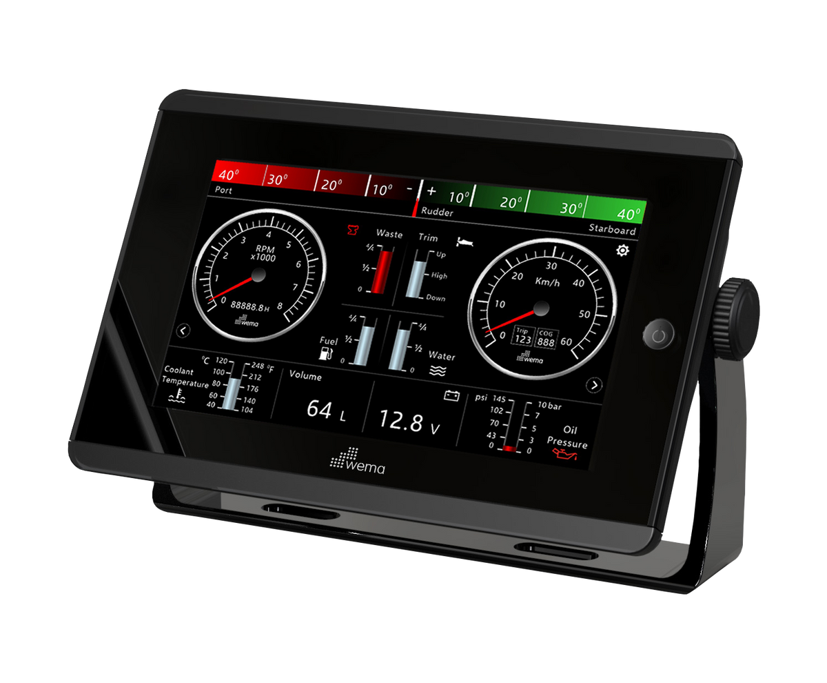 Wema Multifunktions-Touchscreen-Display 7" NMEA2000