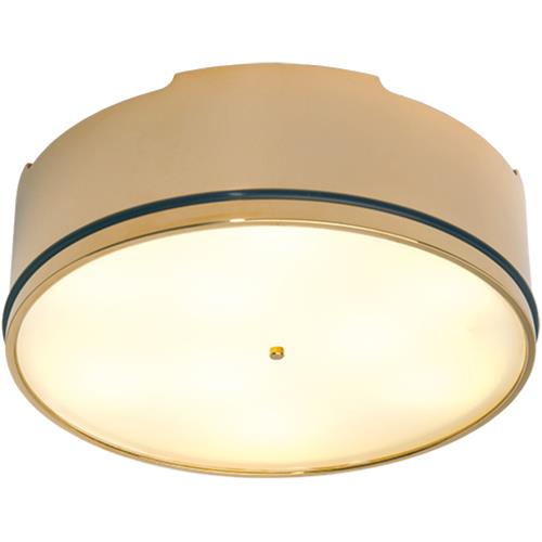 Prebit LED opbouwlamp D2-2 master glanzend goud warm wit 10-30V 9 W dimbaar