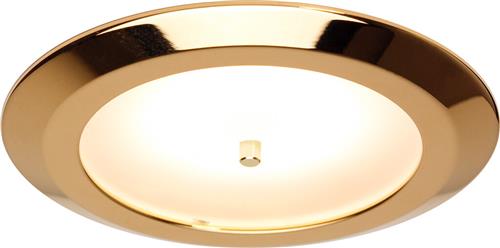 Prebit LED inbouwlamp EB12-2 master glanzend goud warm wit 3W W 90⁰