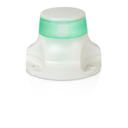 Hella NaviLED Pro rondschijnend groen 360° 12/24V 2NM wit huis