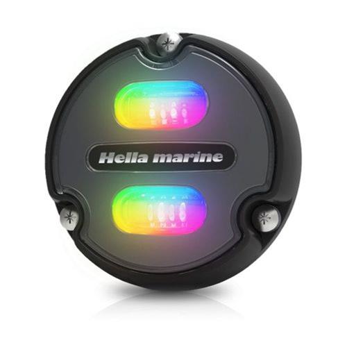 Hella Apelo A1 RGB 15W schwarz/Linse anthrazit/Blister