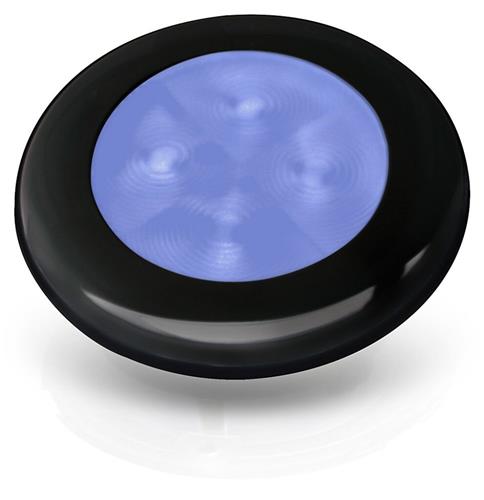 Hella spot SlimLine Round LED 24V blauw/zwart