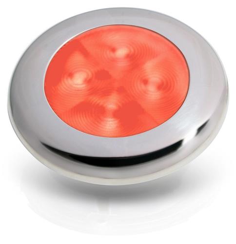 Hella LED courtesy lamp rvs316 rond 12V rood licht